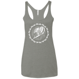 T-Shirts Venetian Grey / X-Small Fairytail Women's Triblend Racerback Tank