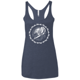 T-Shirts Vintage Navy / X-Small Fairytail Women's Triblend Racerback Tank