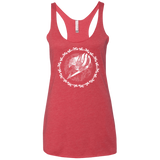 T-Shirts Vintage Red / X-Small Fairytail Women's Triblend Racerback Tank