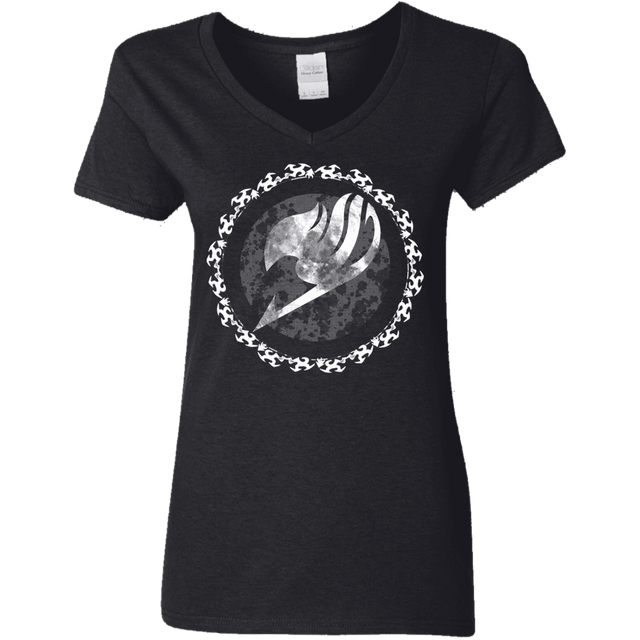 T-Shirts Black / S Fairytail Women's V-Neck T-Shirt