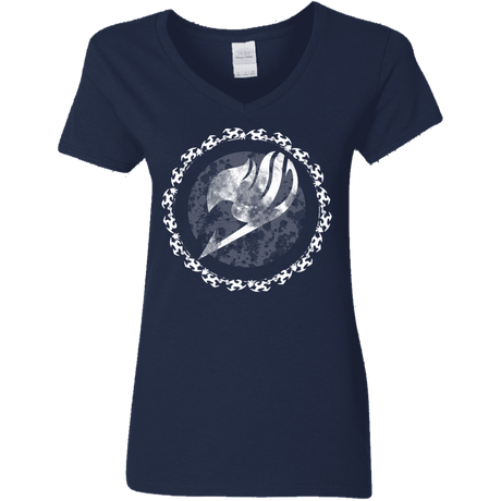 T-Shirts Navy / S Fairytail Women's V-Neck T-Shirt