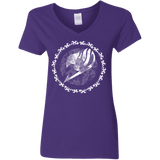 T-Shirts Purple / S Fairytail Women's V-Neck T-Shirt