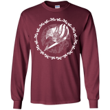 T-Shirts Maroon / YS Fairytail Youth Long Sleeve T-Shirt