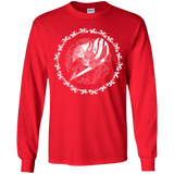 T-Shirts Red / YS Fairytail Youth Long Sleeve T-Shirt
