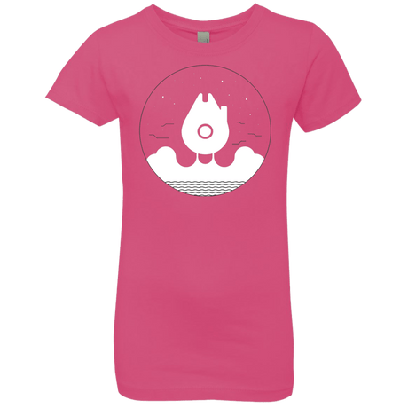 T-Shirts Hot Pink / YXS Falco Rises Girls Premium T-Shirt