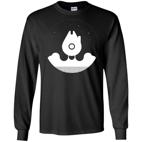 T-Shirts Black / S Falco Rises Men's Long Sleeve T-Shirt