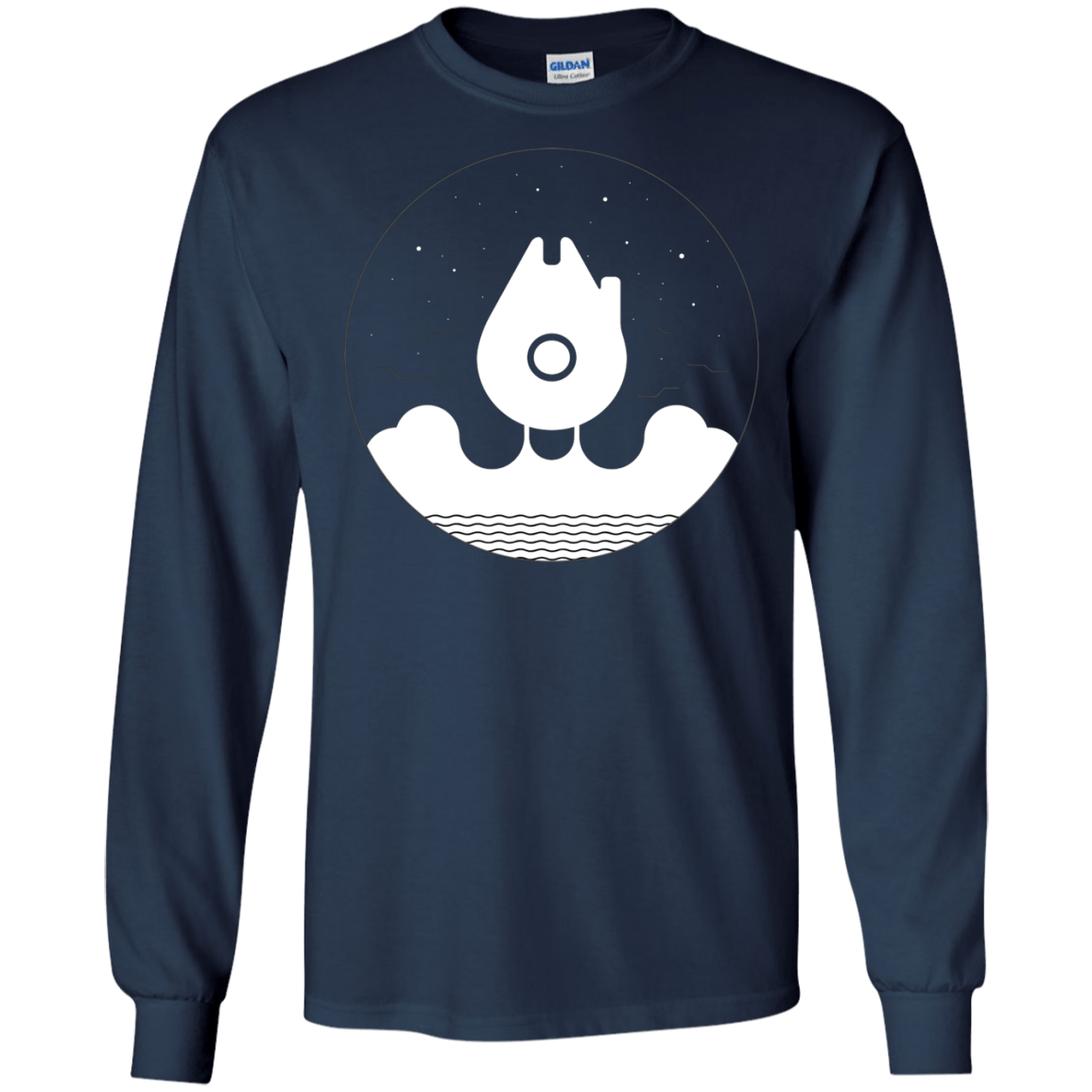 T-Shirts Navy / S Falco Rises Men's Long Sleeve T-Shirt