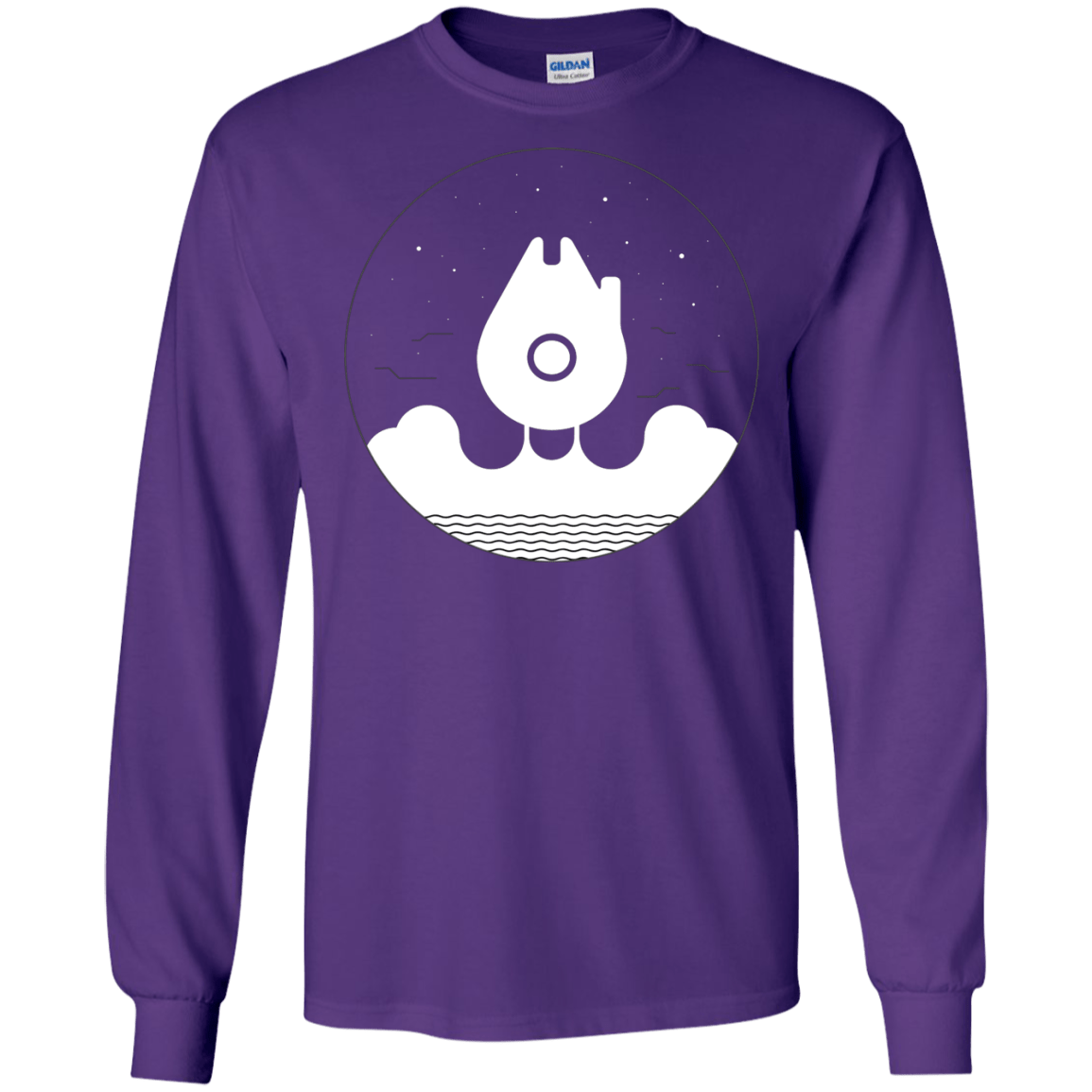 T-Shirts Purple / S Falco Rises Men's Long Sleeve T-Shirt