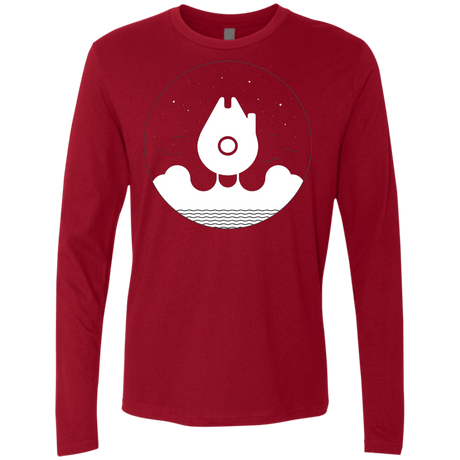 T-Shirts Cardinal / S Falco Rises Men's Premium Long Sleeve