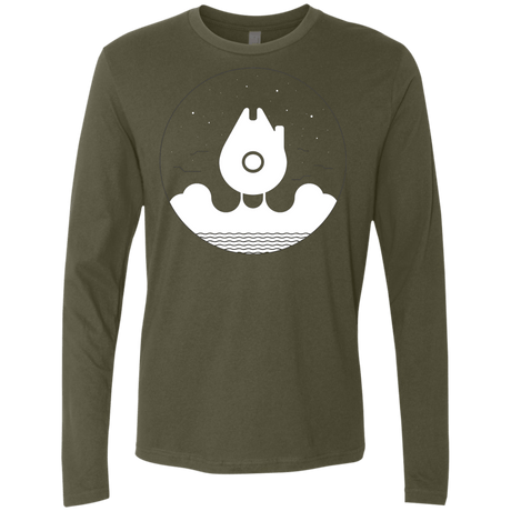 T-Shirts Military Green / S Falco Rises Men's Premium Long Sleeve