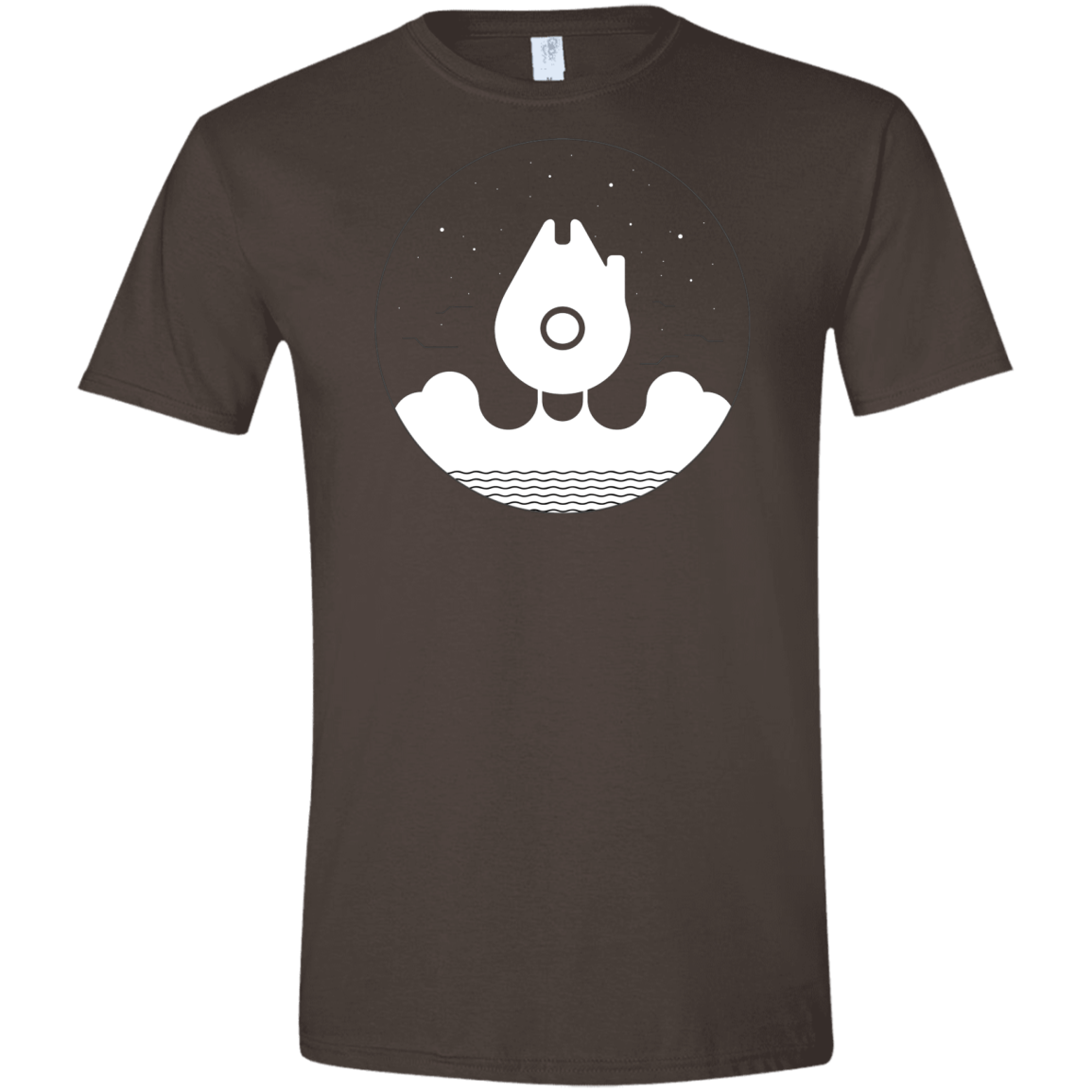 T-Shirts Dark Chocolate / S Falco Rises Men's Semi-Fitted Softstyle