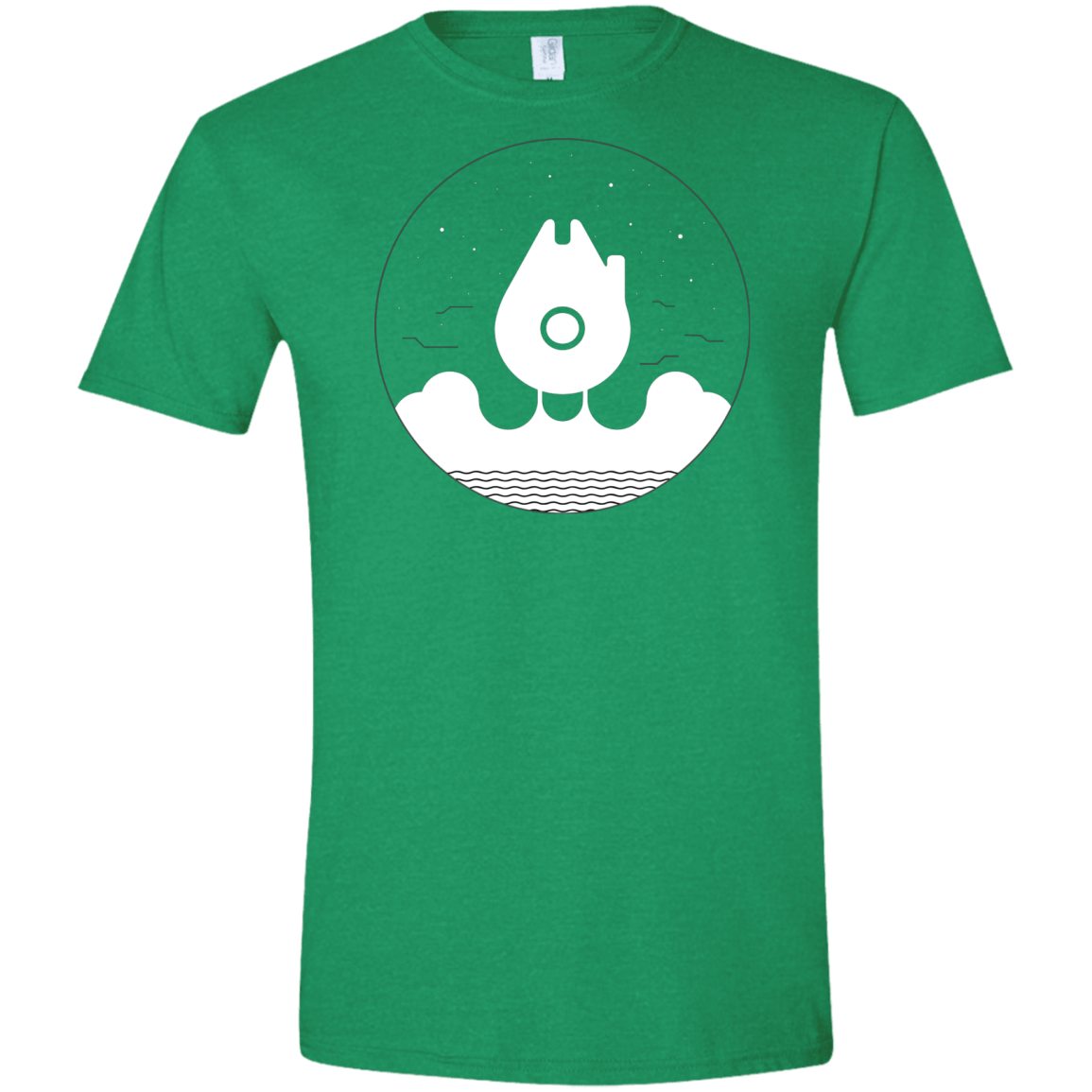 T-Shirts Heather Irish Green / S Falco Rises Men's Semi-Fitted Softstyle