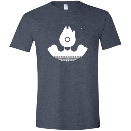 T-Shirts Heather Navy / S Falco Rises Men's Semi-Fitted Softstyle