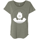 T-Shirts Venetian Grey / X-Small Falco Rises Triblend Dolman Sleeve