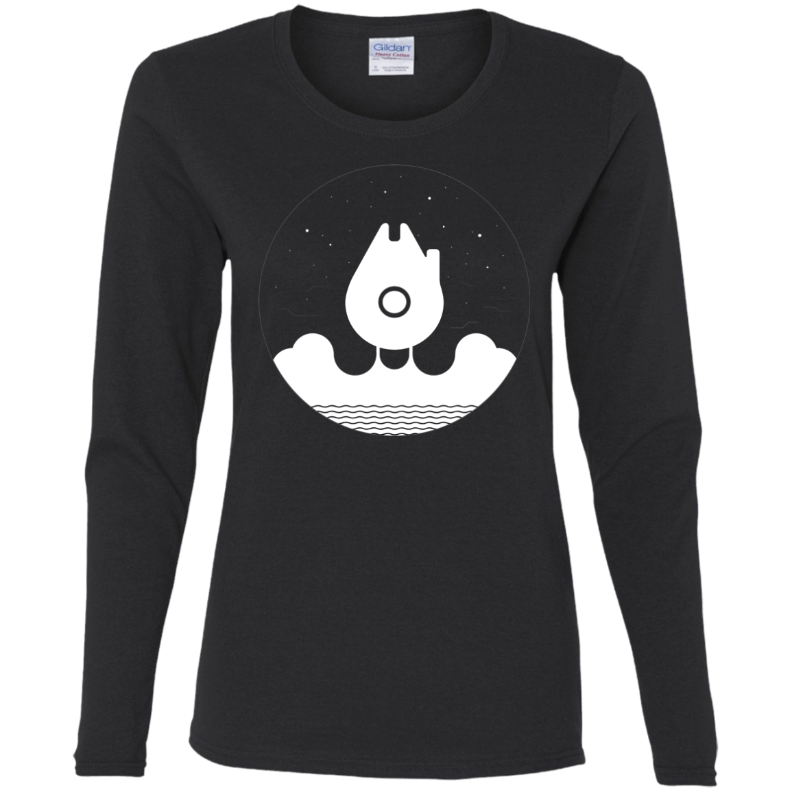 T-Shirts Black / S Falco Rises Women's Long Sleeve T-Shirt