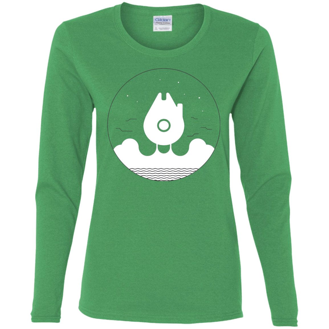 T-Shirts Irish Green / S Falco Rises Women's Long Sleeve T-Shirt