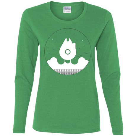 T-Shirts Irish Green / S Falco Rises Women's Long Sleeve T-Shirt