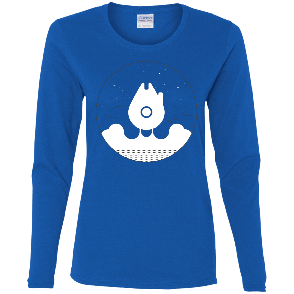 T-Shirts Royal / S Falco Rises Women's Long Sleeve T-Shirt