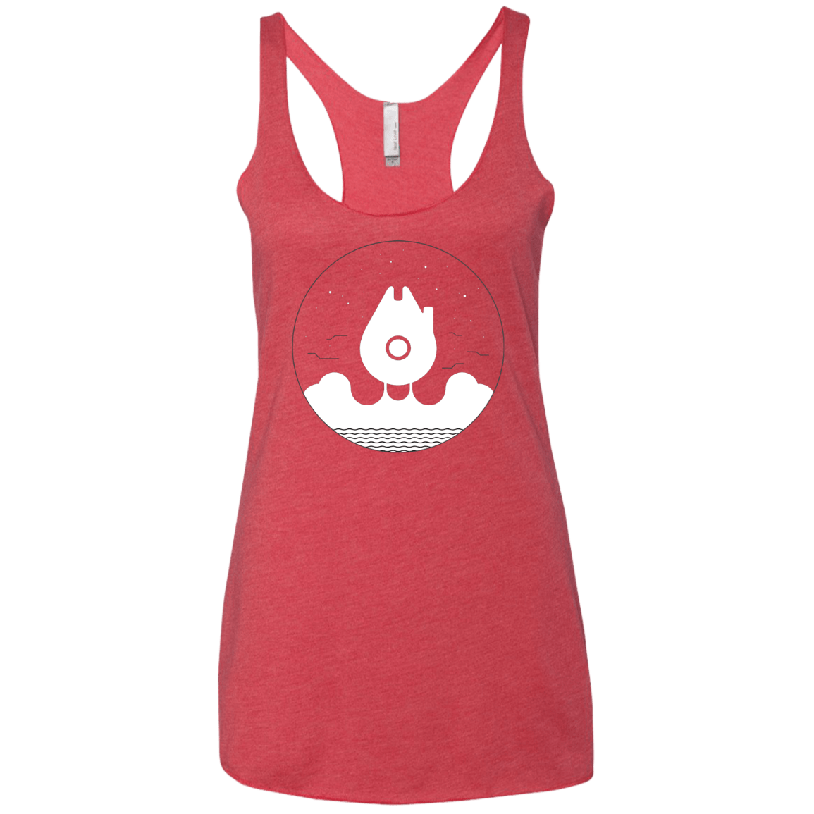 T-Shirts Vintage Red / X-Small Falco Rises Women's Triblend Racerback Tank