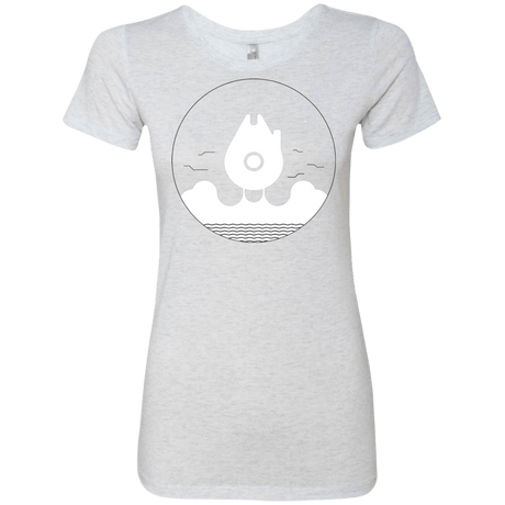 T-Shirts Heather White / S Falco Rises Women's Triblend T-Shirt