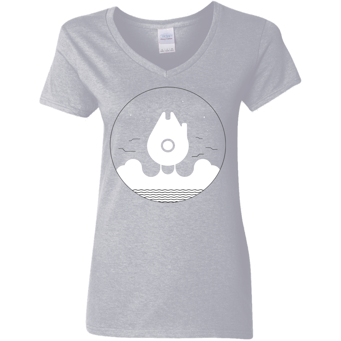 T-Shirts Sport Grey / S Falco Rises Women's V-Neck T-Shirt