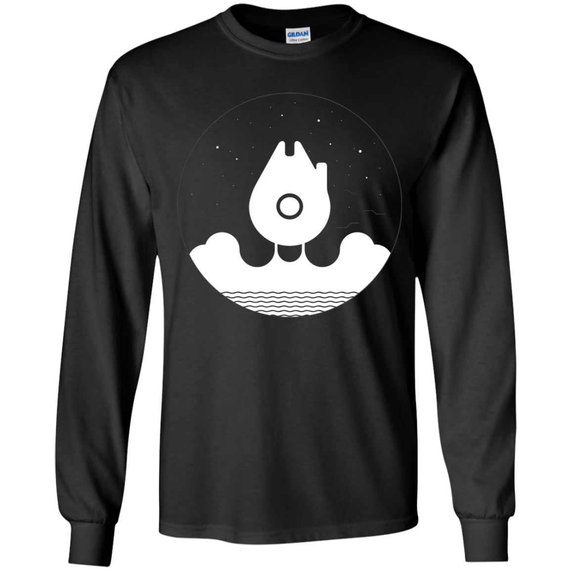 T-Shirts Black / YS Falco Rises Youth Long Sleeve T-Shirt