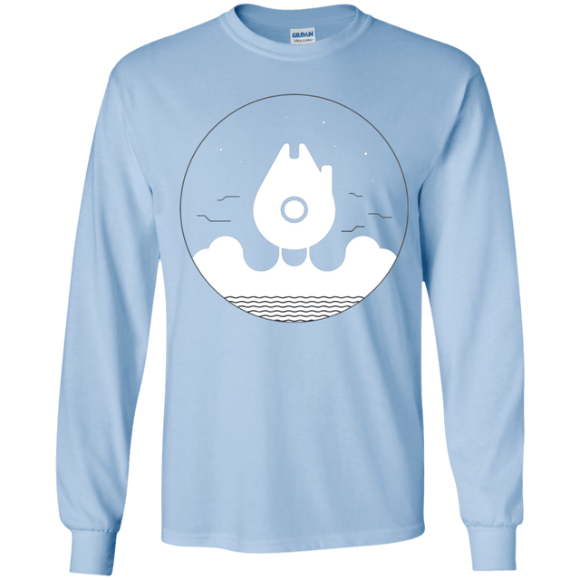 T-Shirts Light Blue / YS Falco Rises Youth Long Sleeve T-Shirt