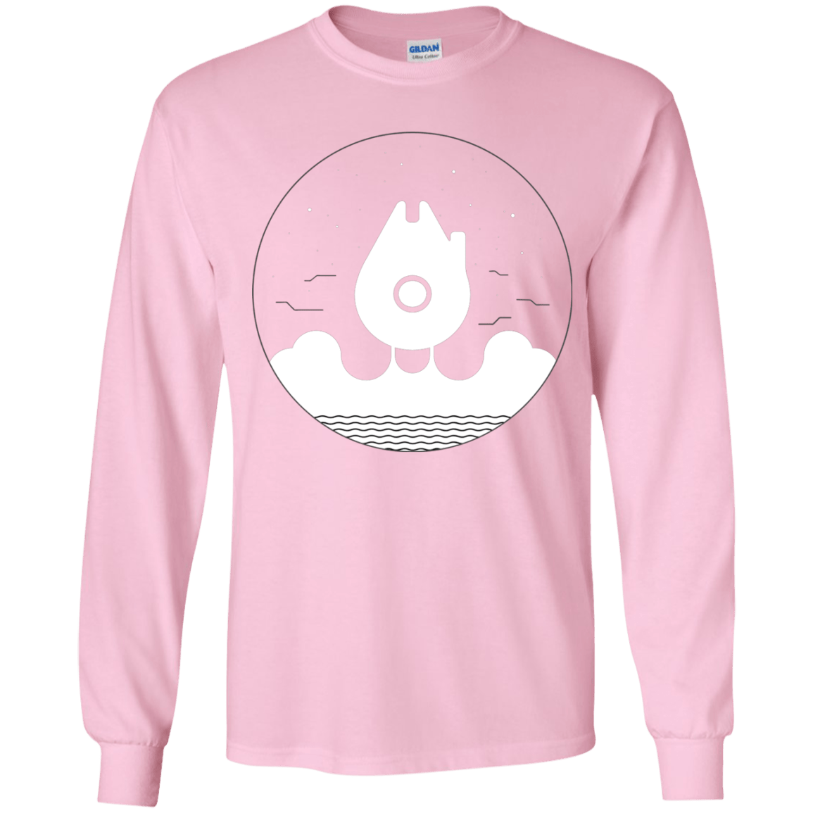 T-Shirts Light Pink / YS Falco Rises Youth Long Sleeve T-Shirt