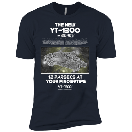 T-Shirts Midnight Navy / YXS Falcon YT-3000 Boys Premium T-Shirt