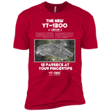 T-Shirts Red / YXS Falcon YT-3000 Boys Premium T-Shirt