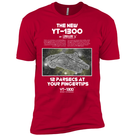 T-Shirts Red / YXS Falcon YT-3000 Boys Premium T-Shirt