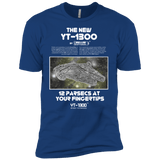 T-Shirts Royal / YXS Falcon YT-3000 Boys Premium T-Shirt