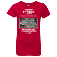 T-Shirts Red / YXS Falcon YT-3000 Girls Premium T-Shirt