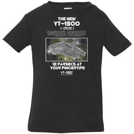 T-Shirts Black / 6 Months Falcon YT-3000 Infant Premium T-Shirt