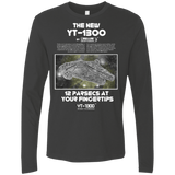 T-Shirts Heavy Metal / Small Falcon YT-3000 Men's Premium Long Sleeve
