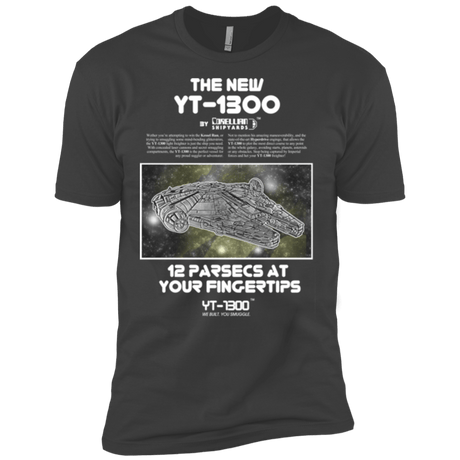 T-Shirts Heavy Metal / X-Small Falcon YT-3000 Men's Premium T-Shirt