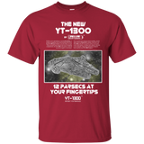 T-Shirts Cardinal / Small Falcon YT-3000 T-Shirt