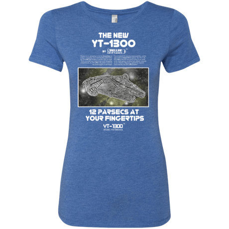 T-Shirts Vintage Royal / Small Falcon YT-3000 Women's Triblend T-Shirt