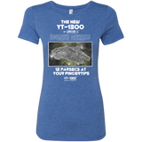 T-Shirts Vintage Royal / Small Falcon YT-3000 Women's Triblend T-Shirt
