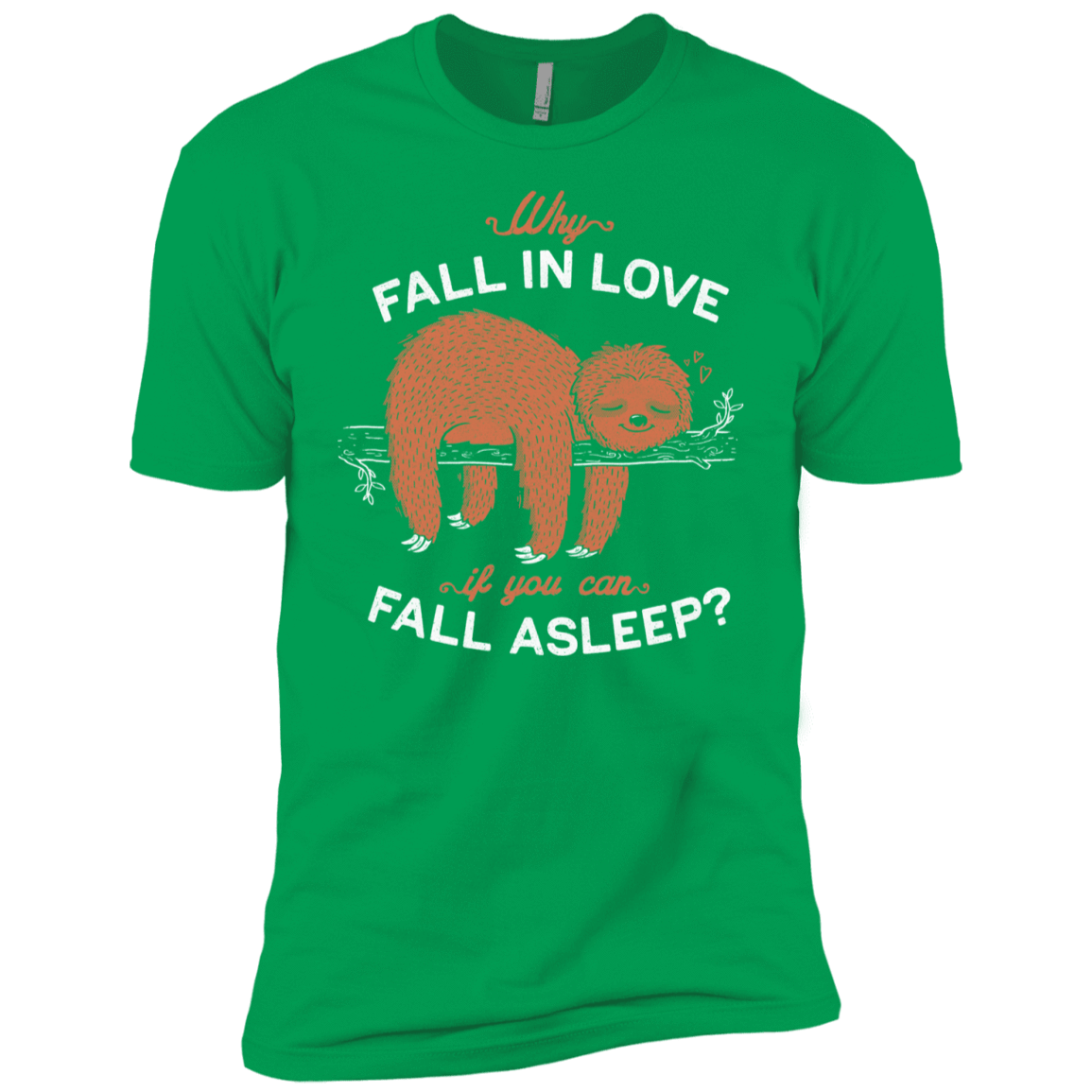 T-Shirts Kelly Green / YXS Fall Asleep Boys Premium T-Shirt