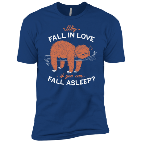 T-Shirts Royal / YXS Fall Asleep Boys Premium T-Shirt