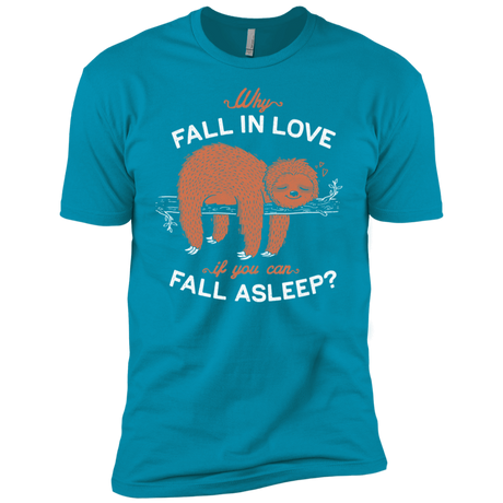 T-Shirts Turquoise / YXS Fall Asleep Boys Premium T-Shirt