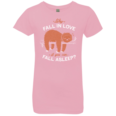 T-Shirts Light Pink / YXS Fall Asleep Girls Premium T-Shirt