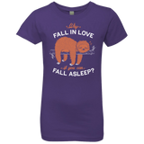 T-Shirts Purple Rush / YXS Fall Asleep Girls Premium T-Shirt