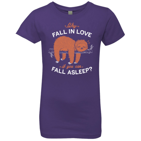 T-Shirts Purple Rush / YXS Fall Asleep Girls Premium T-Shirt