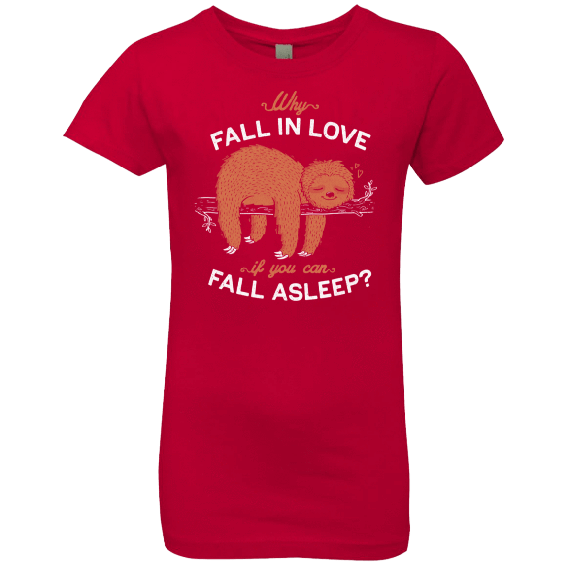 T-Shirts Red / YXS Fall Asleep Girls Premium T-Shirt