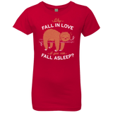 T-Shirts Red / YXS Fall Asleep Girls Premium T-Shirt