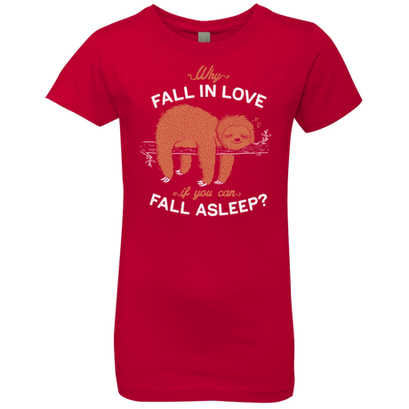 T-Shirts Red / YXS Fall Asleep Girls Premium T-Shirt