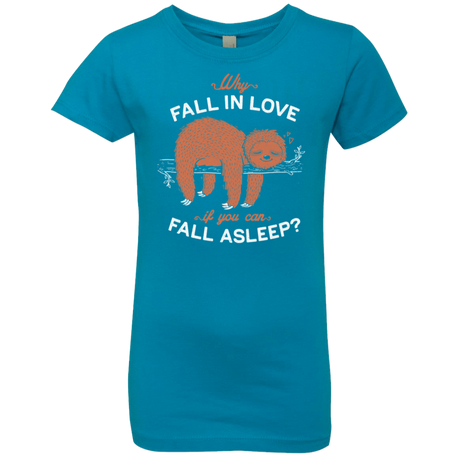 T-Shirts Turquoise / YXS Fall Asleep Girls Premium T-Shirt