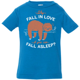 T-Shirts Cobalt / 6 Months Fall Asleep Infant Premium T-Shirt